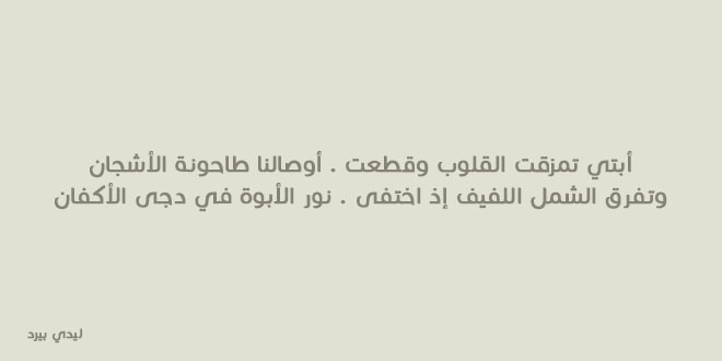 قصيدة عن الاب المتوفي بالفصحى - كلام يوجع القلب عن فقدان الاب 3684