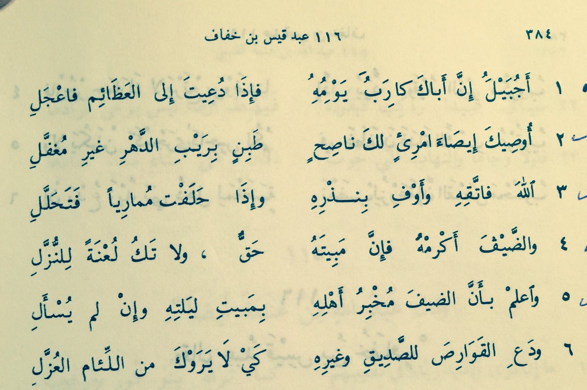 قصيدة مكارم الاخلاق - شرح قصيدة مكارم الاخلاق 1979 3