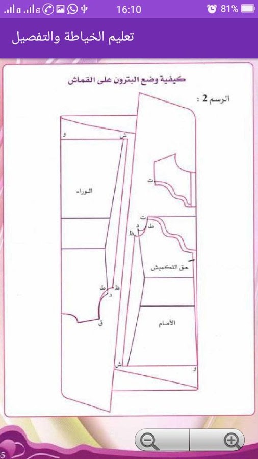 تعليم الخياطة بالصور - طرق التفصيل و الخياطة بالصور 942 1