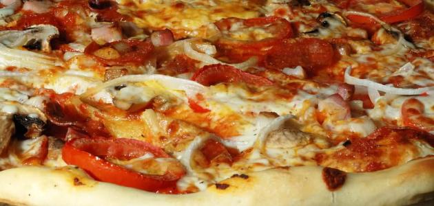 وصفة فطيرة عمل طريقة سهلة سريعة البيتزا 1192