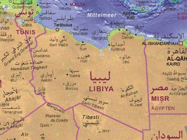 ليبيا لليبيا على خريطة تعرف بالتفصيل اهم الخرائط التوضيحيه 649 8
