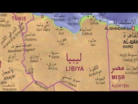 ليبيا لليبيا على خريطة تعرف بالتفصيل اهم الخرائط التوضيحيه 649