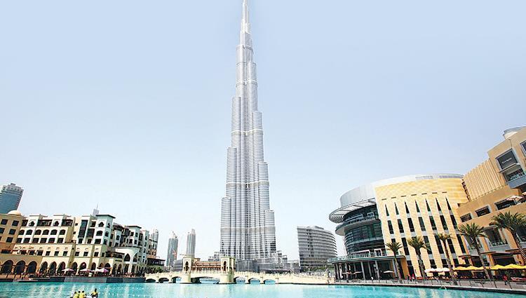 برج خليفة 2020 شاهد روعه اطول برج في العالم حلوه خيال
