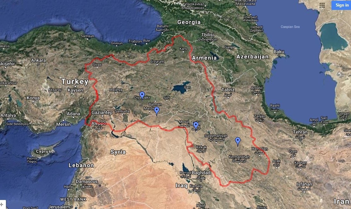 هذه كردستان خريطة تركيا بالتفصيل الخريطه اعرف 2260 5